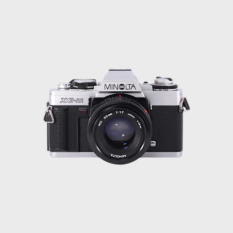 Minolta XG-M 35mm SLR Film Camera with 50mm f1.7 Lens