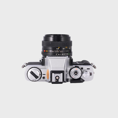 Minolta XG-M 35mm SLR Film Camera with 50mm f1.7 Lens