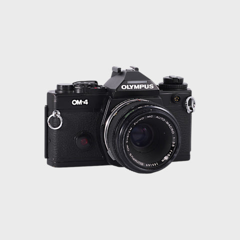 Olympus OM4 35mm SLR film camera with 50mm f3.5 lens