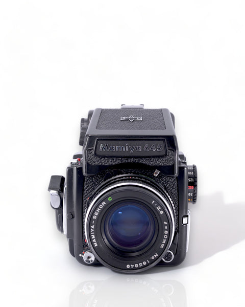 Mamiya M645 1000s Medium Format film camera with 80mm f2.8 lens