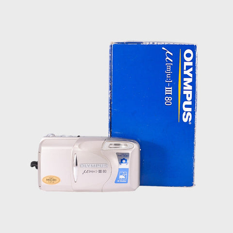 Olympus Mju-III Zoom 35mm point & shoot camera with 38-80mm zoom lens