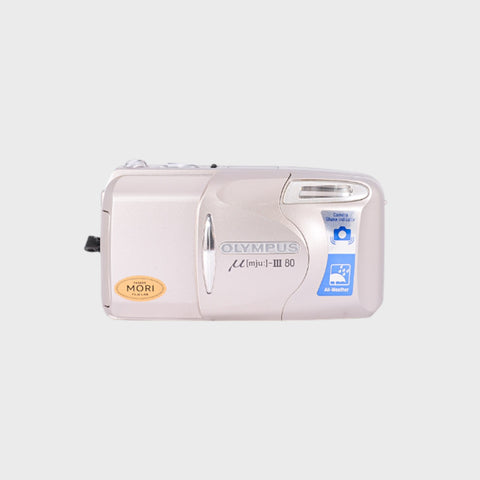 Olympus Mju-III Zoom 35mm point & shoot camera with 38-80mm zoom lens