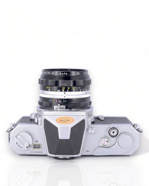 Nikon Nikkormat FT 35mm SLR Film Camera with 28mm f3.5 Lens
