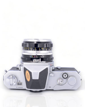Nikon Nikomat FTN 35mm SLR Film Camera with 50mm f2 Lens