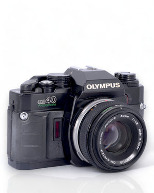 Olympus OM40 35mm SLR film camera with 50mm f1.8 lens