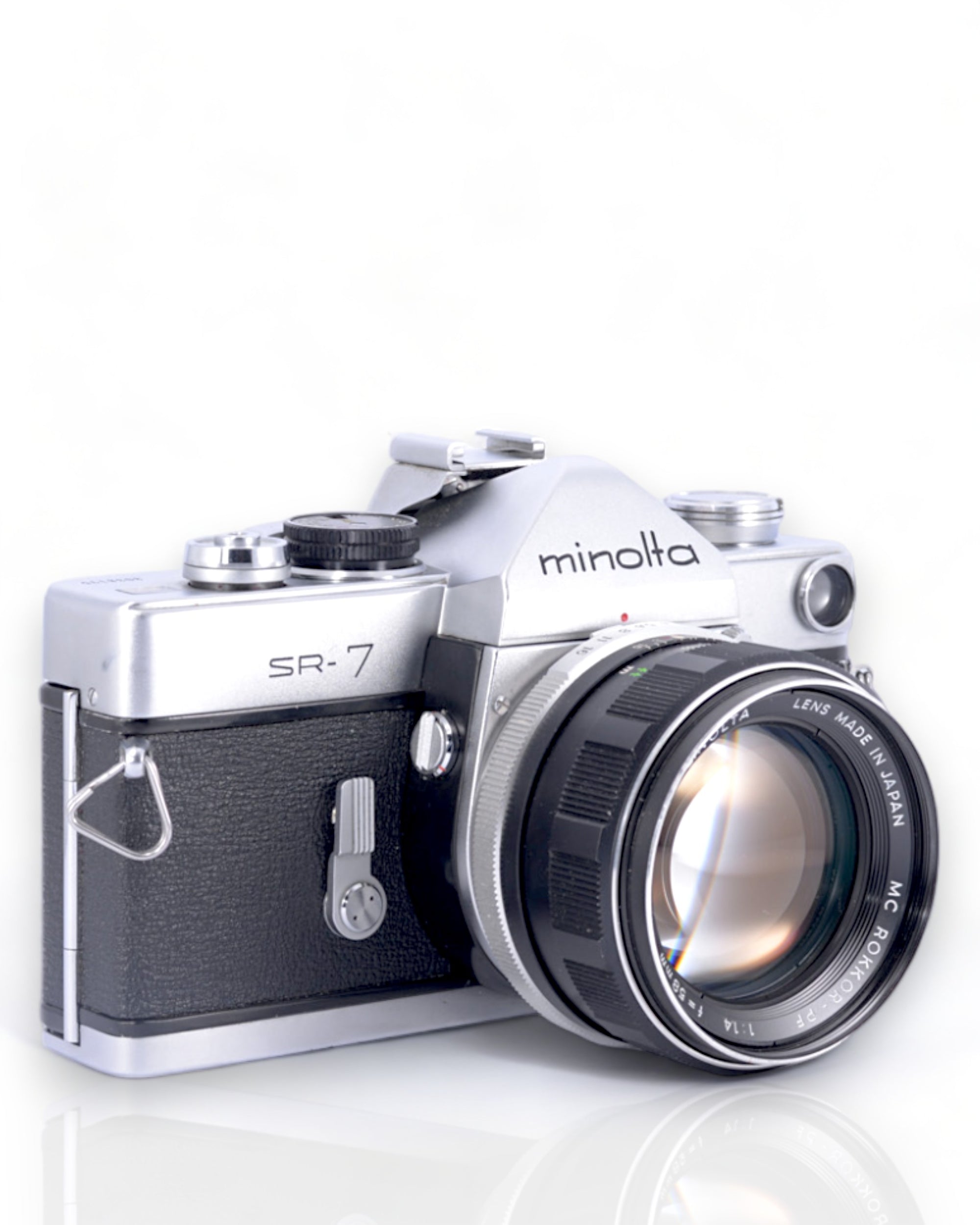 Minolta SR-7 35mm SLR Film Camera with 58mm f1.4 Lens