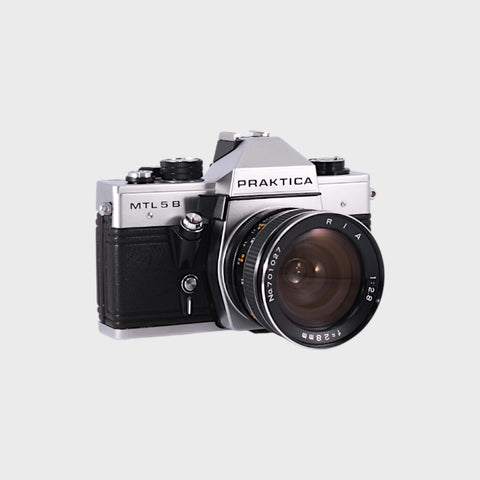 Praktica MTL 5B 35mm SLR Film Camera with 28mm f2.8 Lens