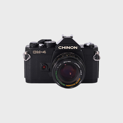 Chinon CM-4 35mm film camera with 50mm f1.7 lens