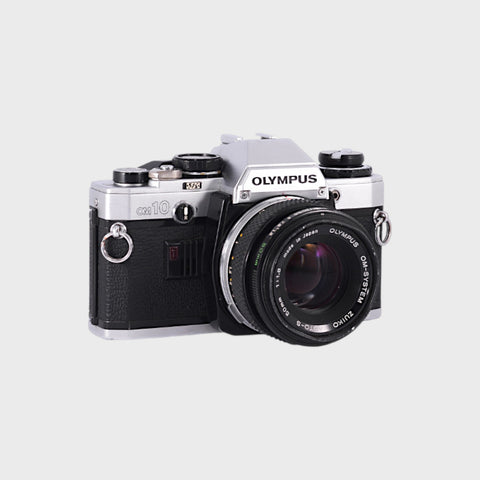 Olympus OM10 35mm SLR Film Camera with 50mm f1.8 Lens