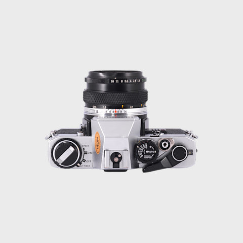 Olympus OM10 35mm SLR Film Camera with 50mm f1.8 Lens