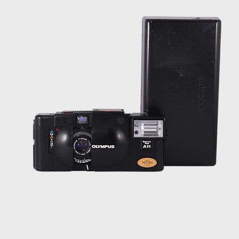 Olympus XA 35mm rangefinder film camera with 35mm f2.8 lens