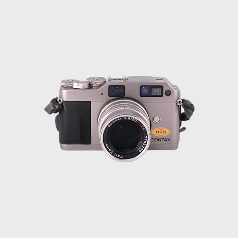 Contax G1 35mm rangefinder film camera with 90mm f2.8 lens