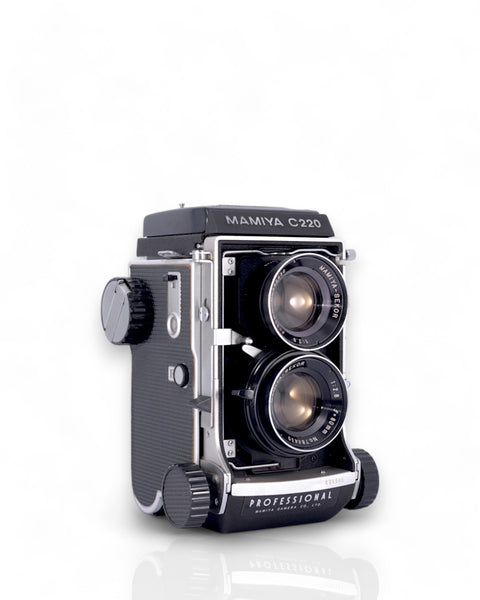 Mamiya C220 Medium Format TLR film camera with 80mm f2.8 lens