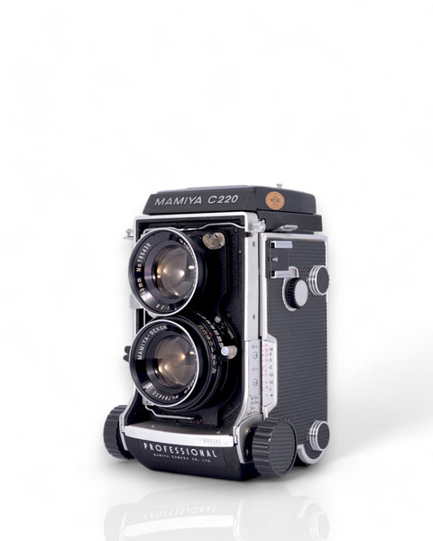 Mamiya C220 Medium Format TLR film camera with 80mm f2.8 lens