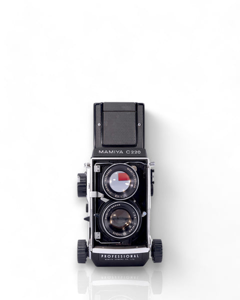 Mamiya C220 Medium Format TLR film camera with 80mm f2.8 lens