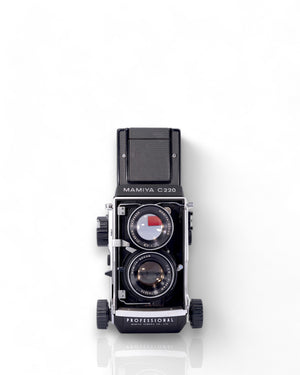 Mamiya C220 Medium Format TLR film camera with 80mm f2.8 lens