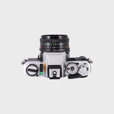 Minolta X-500 35mm SLR Film Camera with 50mm f2 Lens