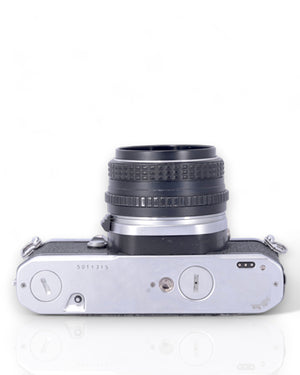 Pentax ME Super 35mm SLR film camera with 50mm f1.7 lens