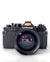 Chinon CE-3 35mm SLR film camera with 28-80mm zoom lens