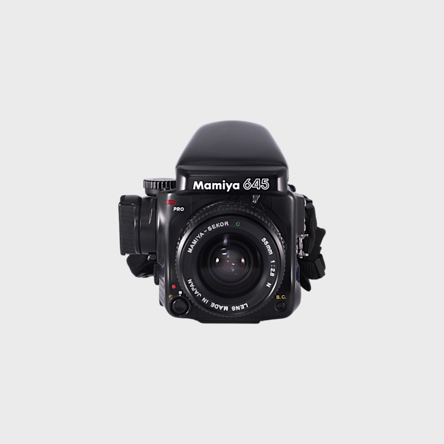 Mamiya 645 Pro Medium Format film camera with 55mm f2.8 lens