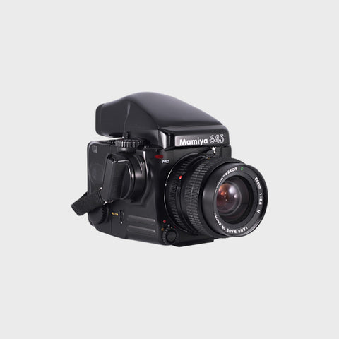 Mamiya 645 Pro Medium Format film camera with 55mm f2.8 lens