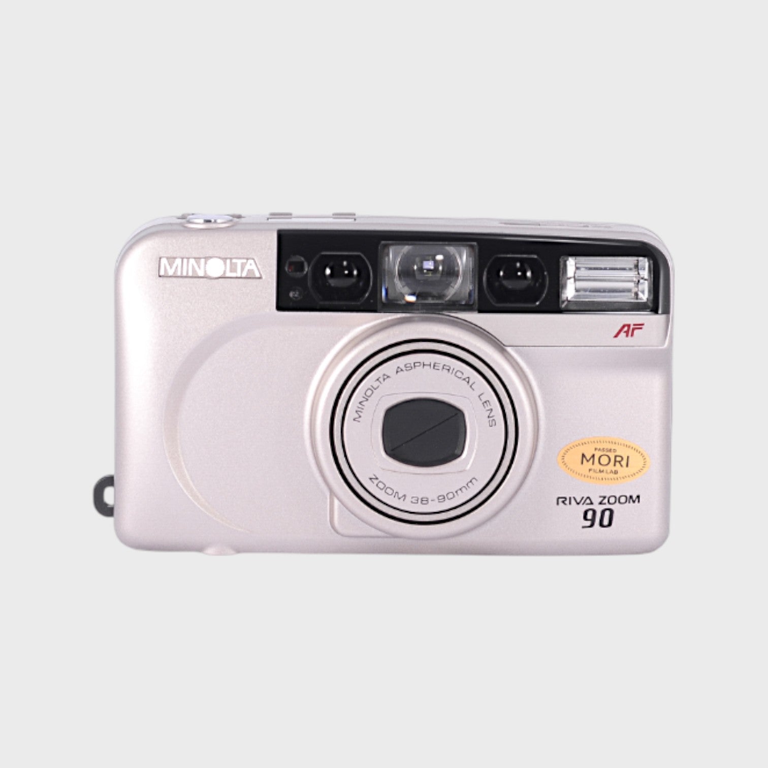 Minolta Riva Zoom 90 35mm Point & Shoot Film Camera with 38-90mm