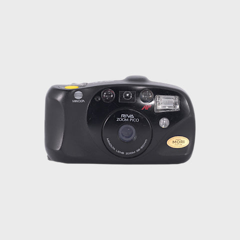Minolta Riva Zoom Pico 35mm Point & Shoot Film Camera with 38-60mm Lens