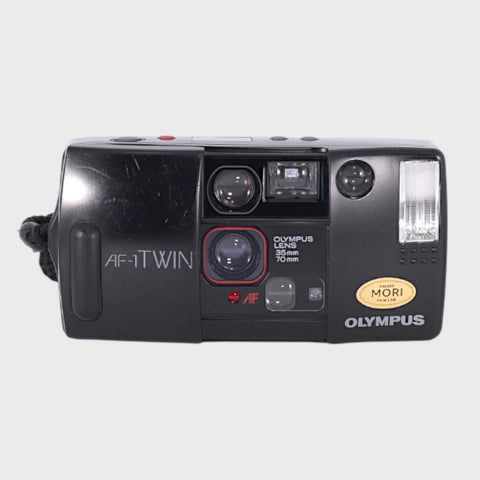 Olympus AF-1 Twin 35mm point & shoot camera with 35 and 70mm lens