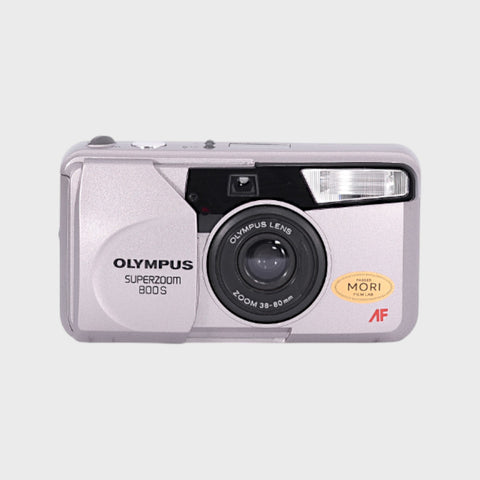 Olympus Superzoom 800s 35mm Point and Shoot film camera with 38-80mm zoom lens