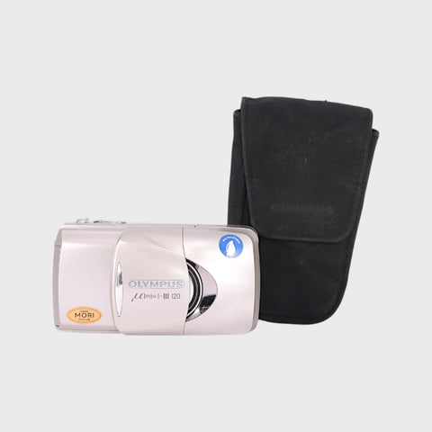 Olympus Mju-III 120 35mm point & shoot camera with 38-120mm zoom lens