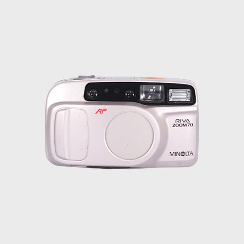 Minolta Riva Zoom 70 35mm Point & Shoot Film Camera with 35-70mm Lens