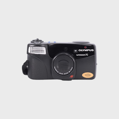 Olympus Superzoom 70 35mm Point and Shoot film camera with 38-70mm zoom lens