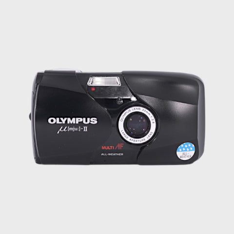 Olympus Mju-II 35mm point & shoot camera with 35mm f2.8 lens