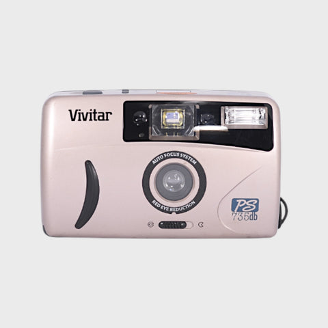 Vivitar PS735 db 35mm Point & Shoot film camera with 35mm zoom lens