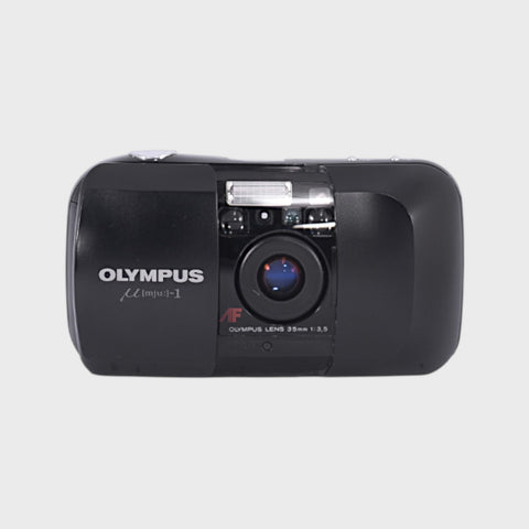 Olympus Mju I 35mm point & shoot film camera with 35mm f3.5 lens
