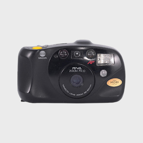Minolta Riva Zoom Pico 35mm Point & Shoot Film Camera with 38-60mm Lens