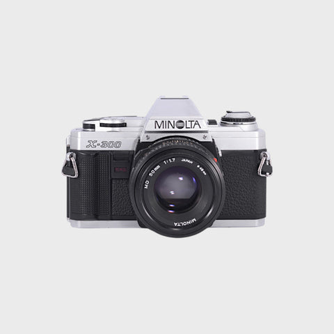 Minolta X-300 35mm SLR Film Camera with 50mm f1.7 Lens