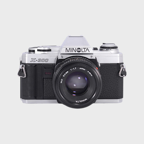 Minolta X-300 35mm SLR Film Camera with 50mm f1.7 Lens