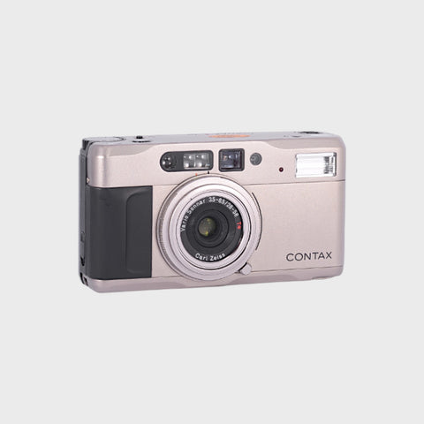 Contax TVS 35mm Point & Shoot Film Camera with 28-56mm Zoom Lens
