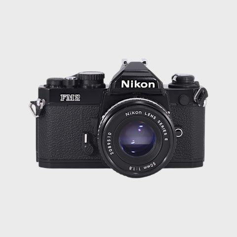 Nikon FM2 35mm SLR film camera with 50mm f1.8 lens