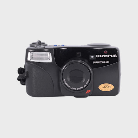 Olympus Superzoom 70 35mm Point and Shoot film camera with 38-70mm zoom lens
