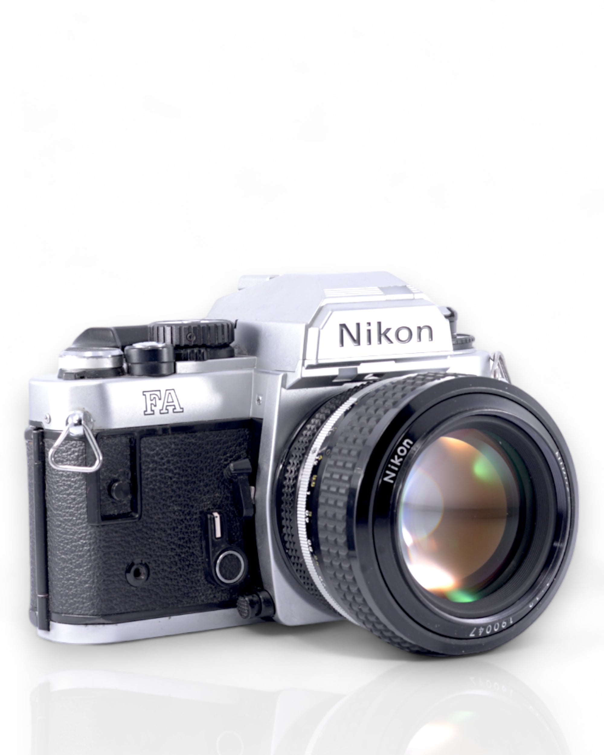Nikon FA 35mm SLR Film Camera with motor drive and 50mm f1.2 Lens