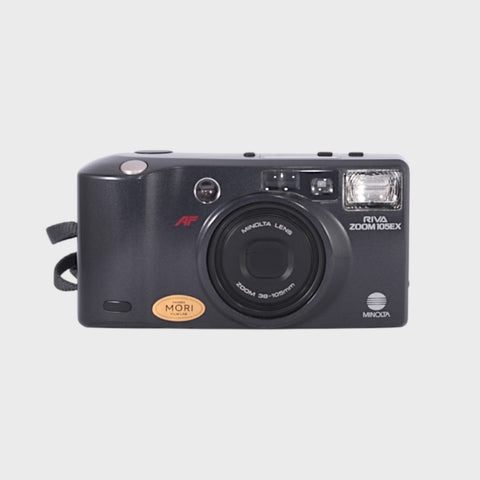 Minolta Riva Zoom 105 EX 35mm Point & Shoot Film Camera with 38-105mm Lens
