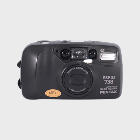 Pentax Espio 738 35mm Point & Shoot film camera with 38-70mm zoom lens