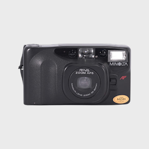 Minolta Riva Zoom AF5 35mm Point & Shoot Film Camera with 35-60mm Lens