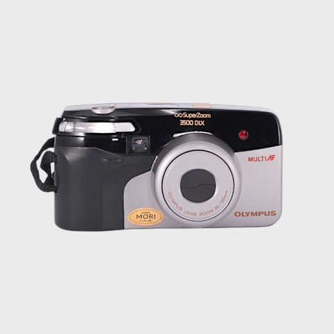 Olympus Superzoom 3500 DLX 35mm Point and Shoot film camera with 35-120mm zoom lens