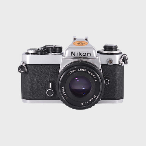Nikon FE 35mm SLR film camera with 50mm f1.8 lens