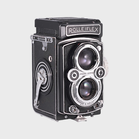 Rolleiflex 3.5B Medium Format TLR Film Camera with 75mm f3.5 Lens