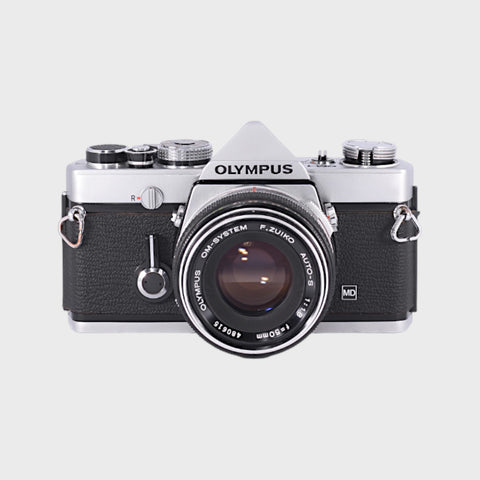 Olympus OM-1 35mm SLR Film Camera with 50mm f1.8 Lens