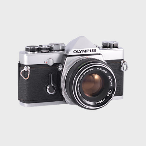 Olympus OM-1 35mm SLR Film Camera with 50mm f1.8 Lens